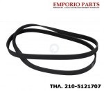 Ιμάντας ραβδωτός πλυντηρίου ρούχων 1252 J5  00439491